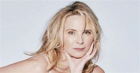 kim cattrall thong|Kim Cattrall, 67, looks sensational in nude bodysuit for Kim。